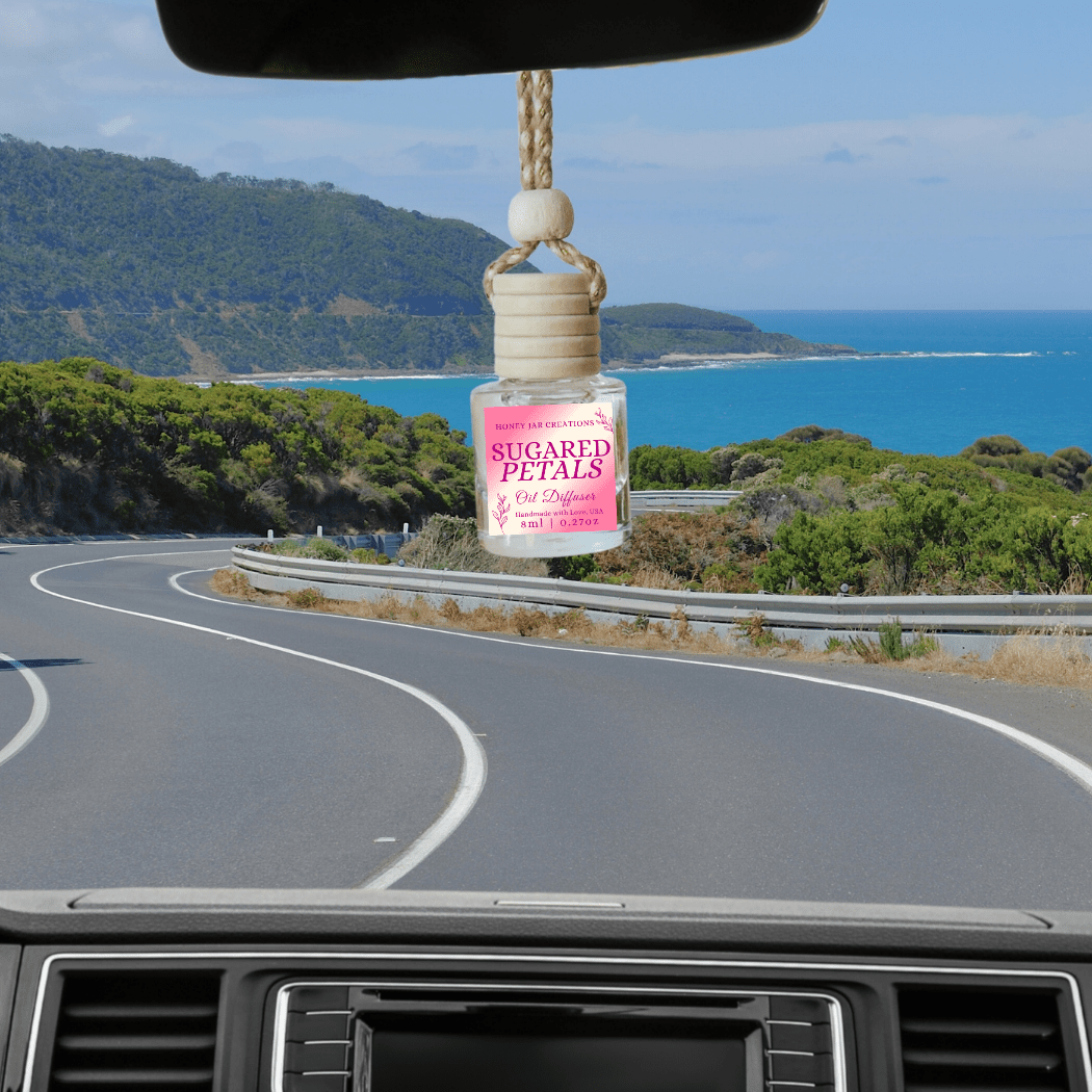 Sugared Petals car diffuser – alternate view