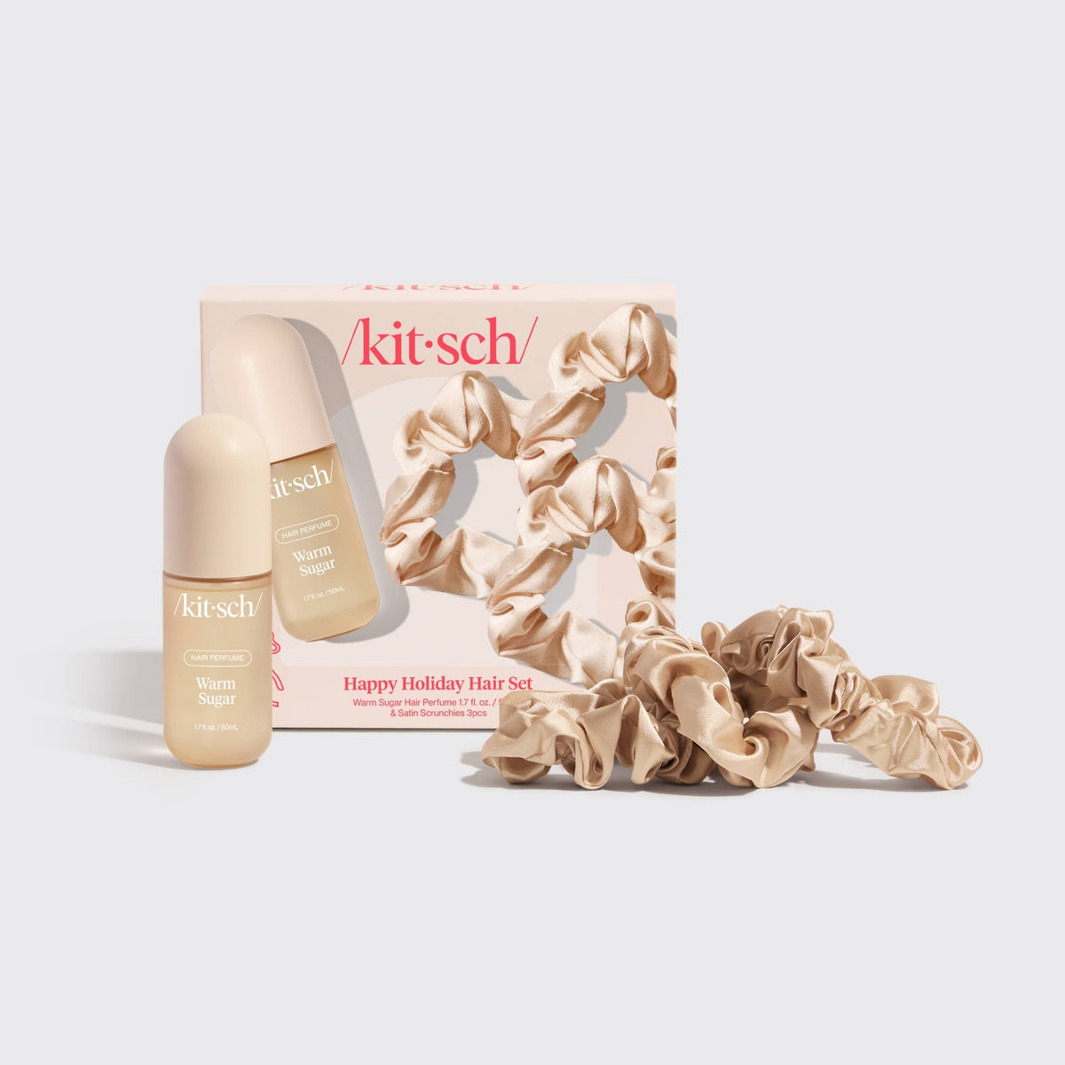 Kitsch Happy Holiday hair accessory set