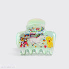 Lisa Frank x Kitsch Markie unicorn claw clip with tiger, puppy and rainbow artwork