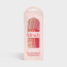 KITSCH Recycled Plastic Dermaplaners 6 pack in cherry blossom packaging