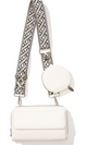 THE VEGAN LEATHER CROSSBODY DUO WALLET HANDBAG