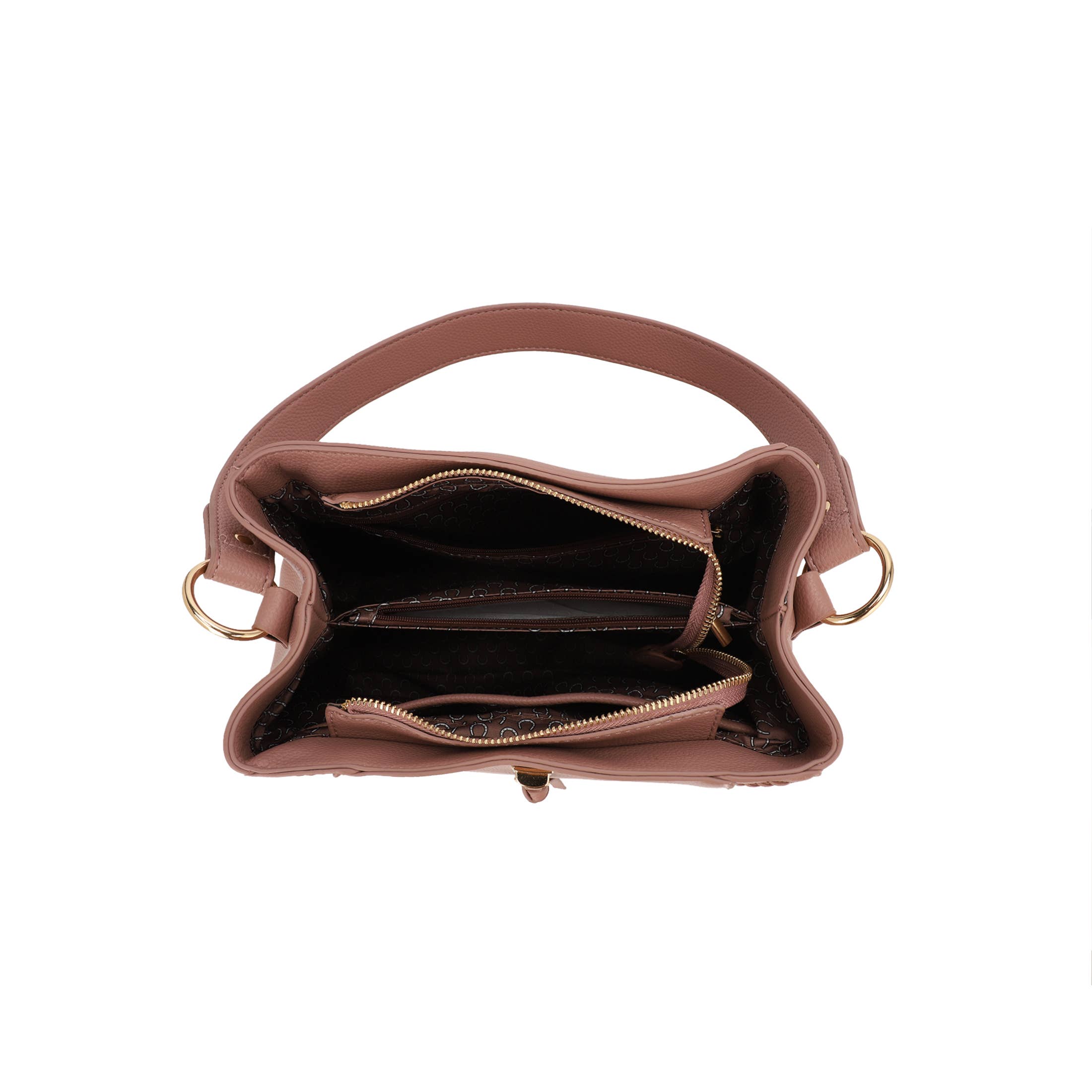 WHIPSTITCH SHOULDER BAG.