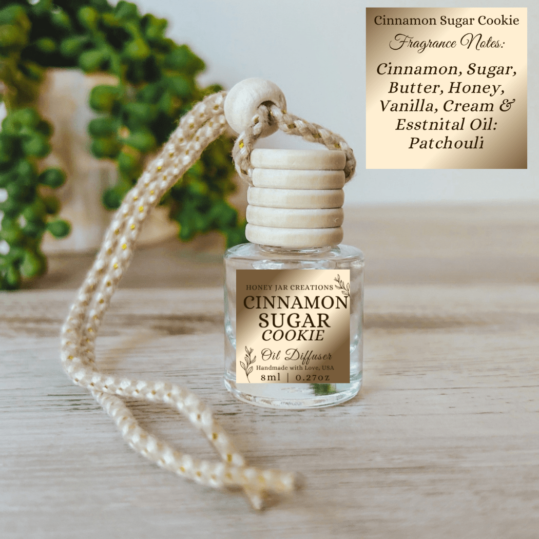 Cinnamon Sugar Cookie hanging car diffuser