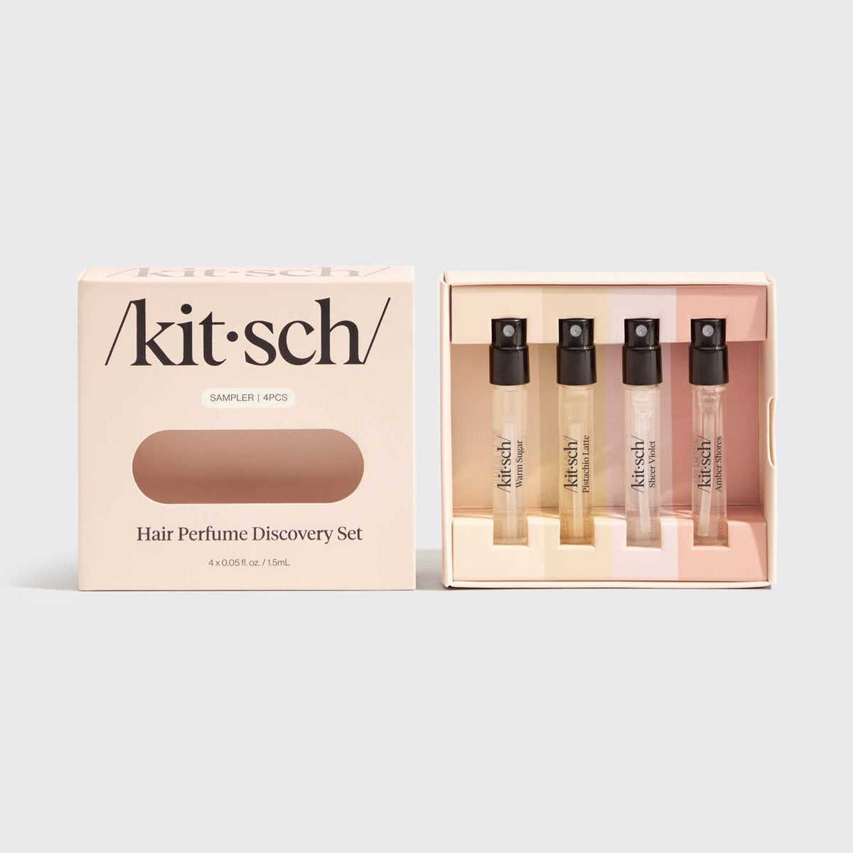 Kitsch hair and body perfume mist discovery set