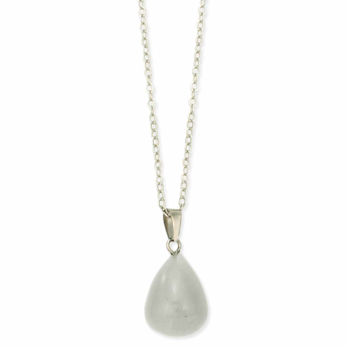 Gemstone Drop Opal Necklace.